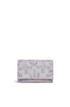 Radley Wild Flowers Medium Flapover Wallet In Gray