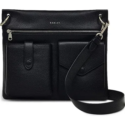 Radley Wilton Way Medium Crossbody Bag In Black