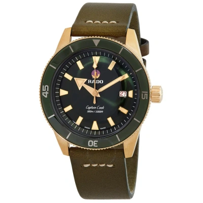 Rado Captain Cook Automatic Green Dial Men's Watch R32504315