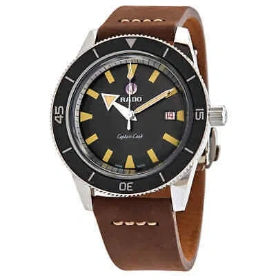Pre-owned Rado Captain Cook Men's Brown Watch - R32505305