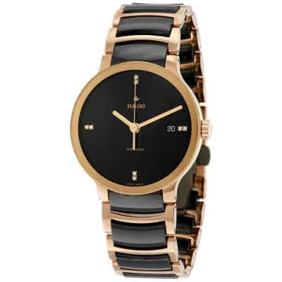 Pre-owned Rado Centrix Black Dial Automatic Unisex Watch R30036712