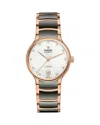 Rado Centrix Diamond Automatic Watch, 39.5mm In Silver/gray