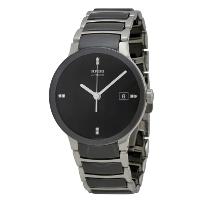 Rado Centrix Jubile Automatic Watch R30941702 In Black / White