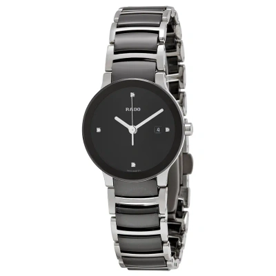 Rado Centrix Quartz Ladies Watch R30935712 In Black