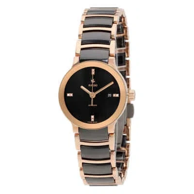Pre-owned Rado Centrix S Automatic Black Dial Ladies Watch R30183712