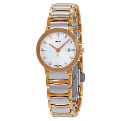 Pre-owned Rado Centrix Silver Dial Ladies Watch R30555103