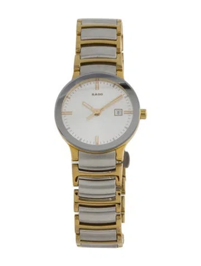 Pre-owned Rado Centrix Watch, 28mm In Multi