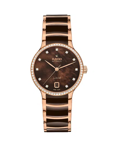 Rado Centrix Watch, 35mm In Brown