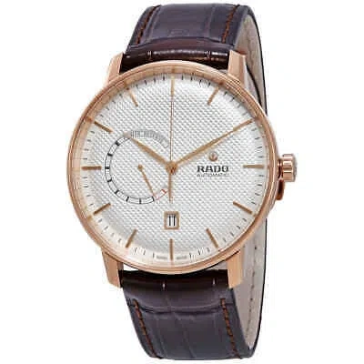 Pre-owned Rado Coupole Classic Xl Automatic Silver Dial Men's Watch R22879025