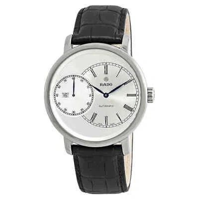 Pre-owned Rado Diamaster Automatic Silver Dial Men's Watch R14129136