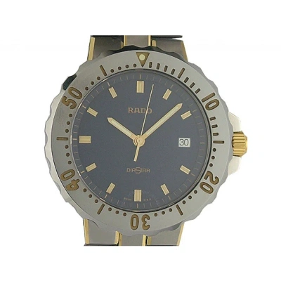 Rado Diamaster Quartz Blue Dial Men's Watch R14362201 In Gold