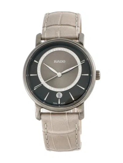 Pre-owned Rado Diamaster Watch In Multi