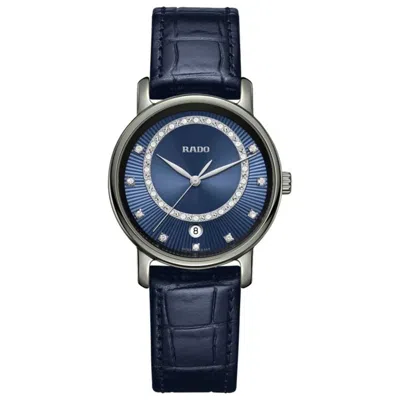 Rado Diamaster Women's Watch In Blue