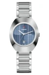 Rado Diastar Original Automatic Bracelet Watch, 30mm In Blue