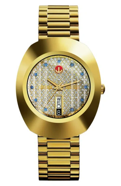 Rado Diastar Original Automatic Bracelet Watch, 35mm In No Color