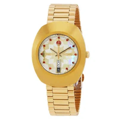 Pre-owned Rado Diastar Original Automatic Diamond Champagne Dial Men's Watch R12413073