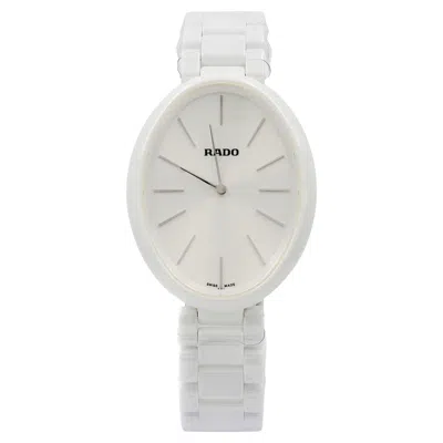 Pre-owned Rado Esenza White Ceramic White Dial Ladies Quartz Watch R53092012