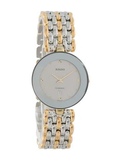 Pre-owned Rado Florence Watch, 32mm In Multicolor