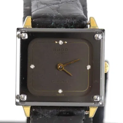 Pre-owned Rado Florence Wristwatch () In Black