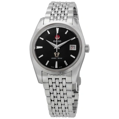 Rado Golden Horse Limited Edition Automatic Black Dial Unisex Watch R33930153 In White