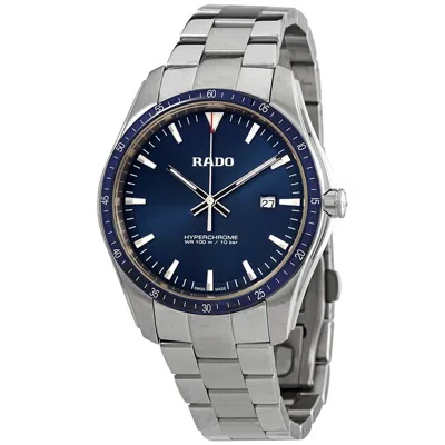 Rado Hyperchrome Blue Dial Men's Watch R32502203 In Metallic