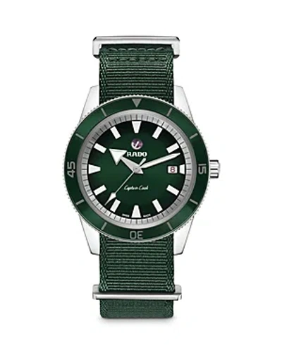 Rado Hyperchrome Captain Cook Watch, 42mm In Green