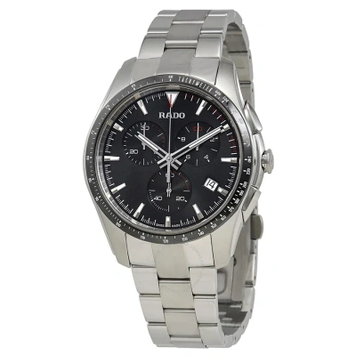 Rado Hyperchrome Chronograph Black Dial Men's Watch R32259153 In Black / Chrome