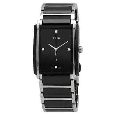 Pre-owned Rado Integral Jubile Black Dial Black Ceramic Watch R20206712