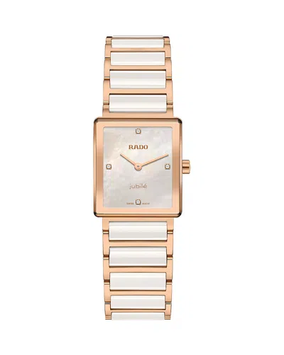 Rado Integral Watch, 23mm X 33mm In White