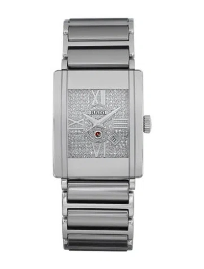 Pre-owned Rado Integral Xl Watch, 30mm In Multi
