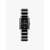 Rado R20613712 Integral Stainless Steel And Ceramic Watch In Black