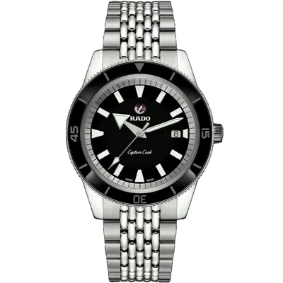 Rado Men's Captain Cook Black Dial Watch