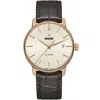 Rado Men's Coupole Classic Champagne Dial Watch In Gold