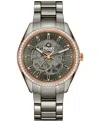Rado Men's Swiss Automatic Hyperchrome Diamond (1 Ct. T.w.) Gray High Tech Ceramic Bracelet Watch 42mm In No Color