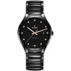 Rado Men's True Black Dial Watch In Black
