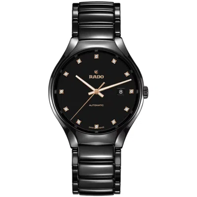 Rado Men's True Black Dial Watch