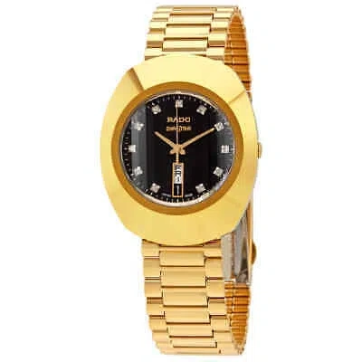 Pre-owned Rado Original Black Dial Men's Watch R12304313
