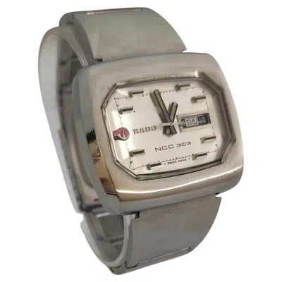 Pre-owned Rado Original Ncc303 With Original Ss Bracelet Silver 42mm Automatic In Multi