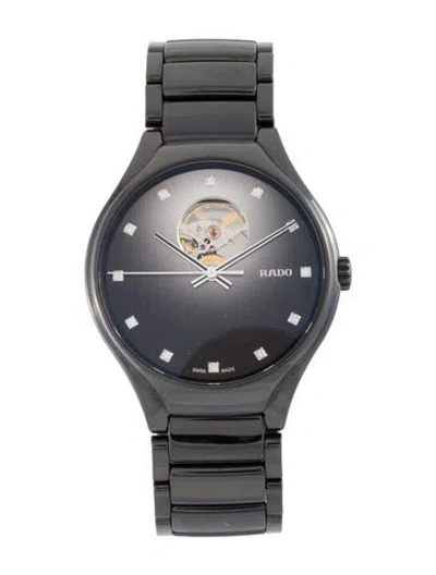 Pre-owned Rado True Round Secret Watch, 40mm In Multi
