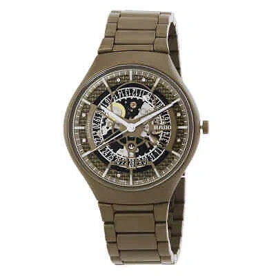 Pre-owned Rado True Round Thinline Anima Automatic Unisex Watch R27112312