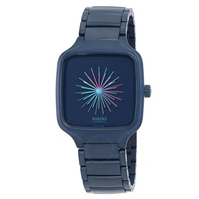 Rado True Square Over The Abyss Automatic Blue Dial Unisex Watch R27070202