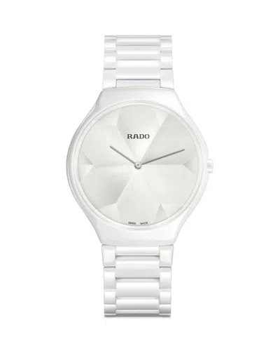 Rado True Thinline X Great Gardens Of The World Watch, 39mm In White