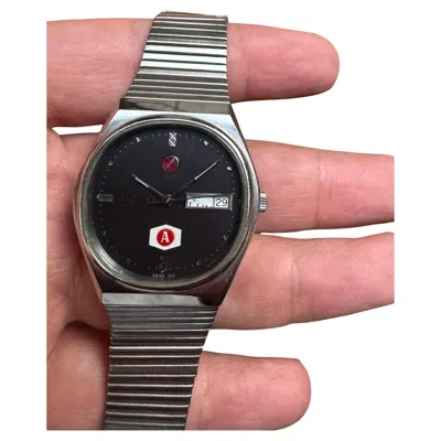 Pre-owned Rado Voyager Automatic Stainless Steel Rare Dial Amman Watch In Multi