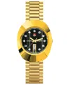 Rado Watch, Men's Swiss Automatic Original Gold-pvd Stainless Steel Bracelet 35mm R12413613 In No Color