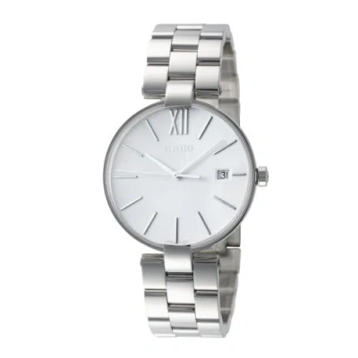 Pre-owned Rado Women's Coupole Classic Stainless Steel 35mm Quartz Watch