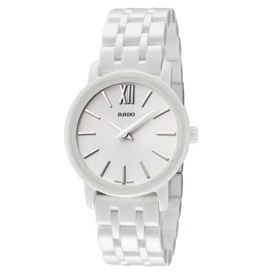 Rado Women's Diamaster 33mm Quartz Watch In Silver