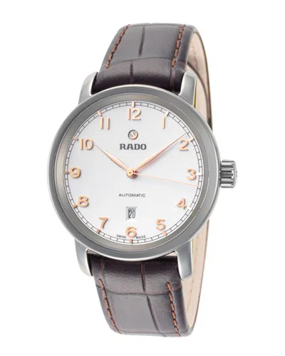 Rado Women's Diamaster Watch In Orange