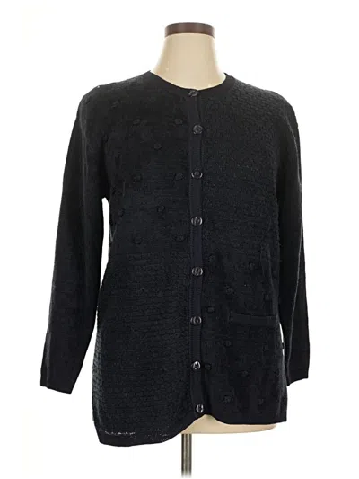 Pre-owned Radzoli Cardigan Sweater In Black
