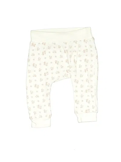 Pre-owned Rae Dunn Babies' Casual Pants In White