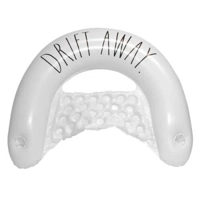 Rae Dunn Drift Away Chair Lounger 55 Inch X 36 Inch Water & Pool In White